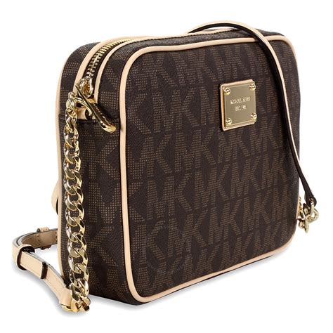 michael kors schwarz grau crossbody bag|michael kors brown suede purse.